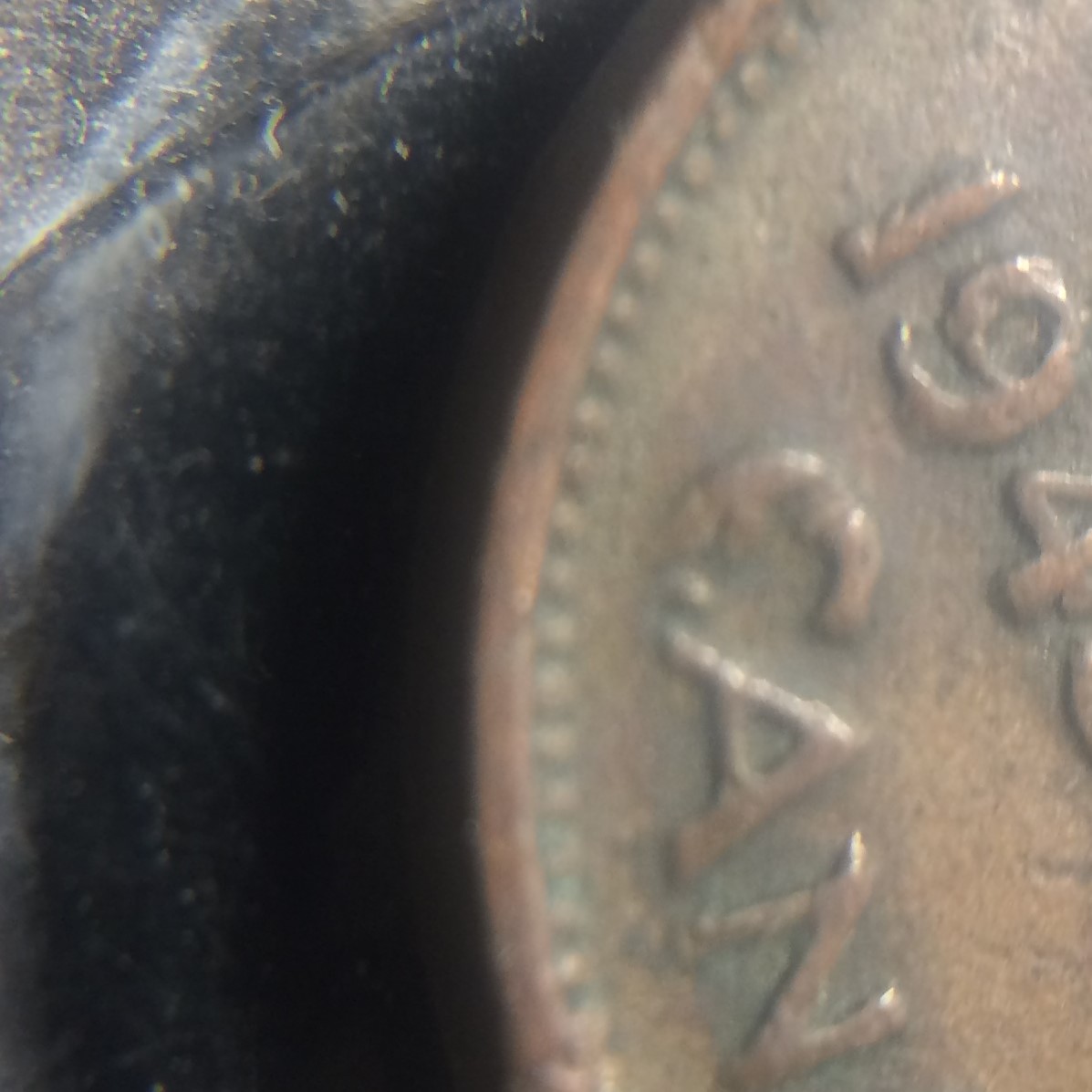 1943-Canadian-Penny-Obvious-Error---C-In-Canada-Distorted